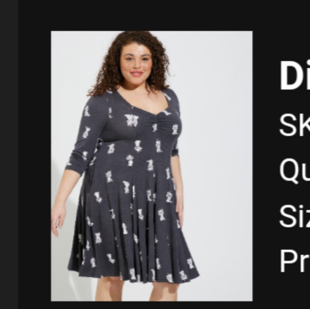 Torrid Aristocats skater dress